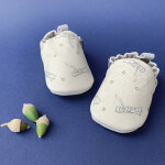 Chaussons en coton et cuir le petit prince (6 - 12 mois)
