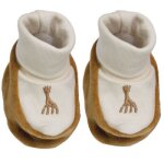 Chaussons sophie la girafe camel (1 - 3 mois)