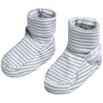 Chaussons stripe nordic blue (0 - 3 mois)