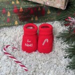 Chaussons sucre d'orge no�l (naissance)