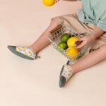 Chaussons tout - terrain les petits citrons jaunes (pointures 18 - 20)