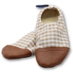 Chaussons tout - terrain les petits vichys (pointures 24 - 26)