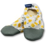 Chaussons tout - terrain les petits citrons jaunes (pointures 21 - 23)
