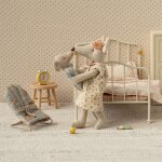 Chemise de nuit maman souris gris clair