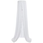 Ciel de lit calm blanc (150 cm)