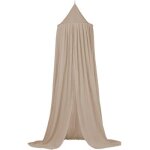 Ciel de lit nougat (245 cm)