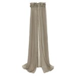 Ciel de lit vintage olive green (155 cm)