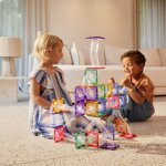 Circuit de billes magn�tique clever pastel (110 pi�ces)