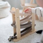 Circuit voiture en bois looping nature