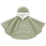 Cir� b�b� vert sauge et sherpa blanc