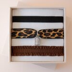 Coffret bracelets l�opard mon petit poids (personnalisable)