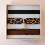 Coffret bracelets léopard mon petit poids (personnalisable) Coffret bracelets léopard mon petit poids (personnalisable)