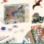 Coffret créatif 6 activités dino box Coffret créatif 6 activités dino box