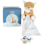 Coffret doudou attache sucette renard unicef