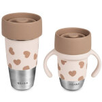 Coffret duo 2 tasses parent enfant click & drink mini & me biglove