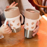 Coffret duo 2 tasses parent enfant click & drink mini & me biglove