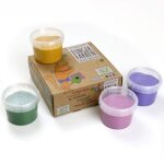 Coffret luka peinture aux doigts naturelle et vegan (assort. 4 pots)