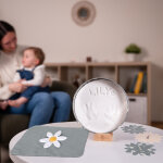 Coffret naissance � empreintes daisy blue