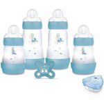 Coffret naissance ocean (4 biberons + 1 sucette + 1 bote doseuse) - reconditionn