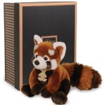 Coffret peluche panda roux prestige (20 cm)