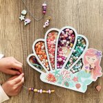 Coffret perles bois sir�ne