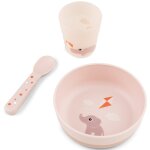 Coffret premier repas foodie playground rose