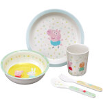 Coffret repas baby peppa pig (5 pi�ces)