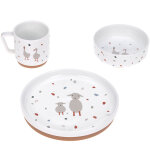 Coffret repas en porcelaine tiny farmer mouton et oie
