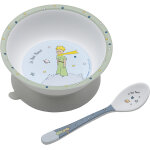 Bol � ventouse + cuill�re le petit prince