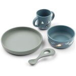Coffret repas en silicone vivi arctic sea (4 pices)