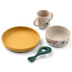 Coffret repas en silicone vivi around the world (4 pices)