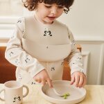 Coffret repas en silicone vivi panda sandy (4 pi�ces)