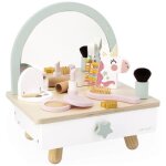 Coiffeuse de table licorne et accessoires
