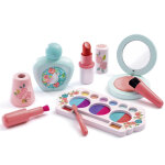 Coffret en bois maquillage aux oiseaux