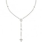 Collier chapelet vierge 38 + 2 cm (argent) Collier chapelet vierge 38 + 2 cm (argent)