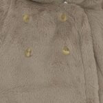 Combinaison pilote angora beige (0 - 3 mois)