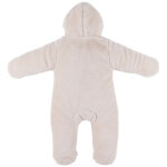 Combinaison pilote en groloudoux beige (12 mois)