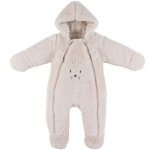 Combinaison pilote en groloudoux beige (6 mois)