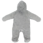 Combinaison pilote en groloudoux gris (12 mois)