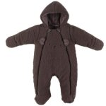 Combinaison pilote en groloudoux sherpa chocolat (12 mois)