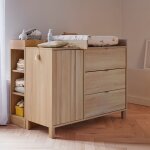 Commode 1 porte 3 tiroirs calypso