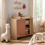 Commode 1 porte tokyo terracotta