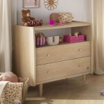 Commode 2 tiroirs et 1 niche my love