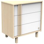 Commode 3 tiroirs nature
