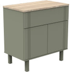 Commode 2 portes eleonore kaki