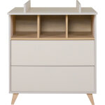 Commode � langer 2 tiroirs loft argile - clay