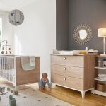 Commode � langer 3 tiroirs en ch�ne blond marcel