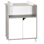 Commode � langer scandi gris