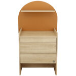 Commode � langer �volutive en bureau arche caramel