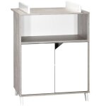 Commode  langer scandi gris